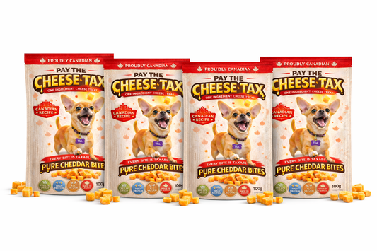 Pay The Cheese Tax Pure Cheddar Dog Treats